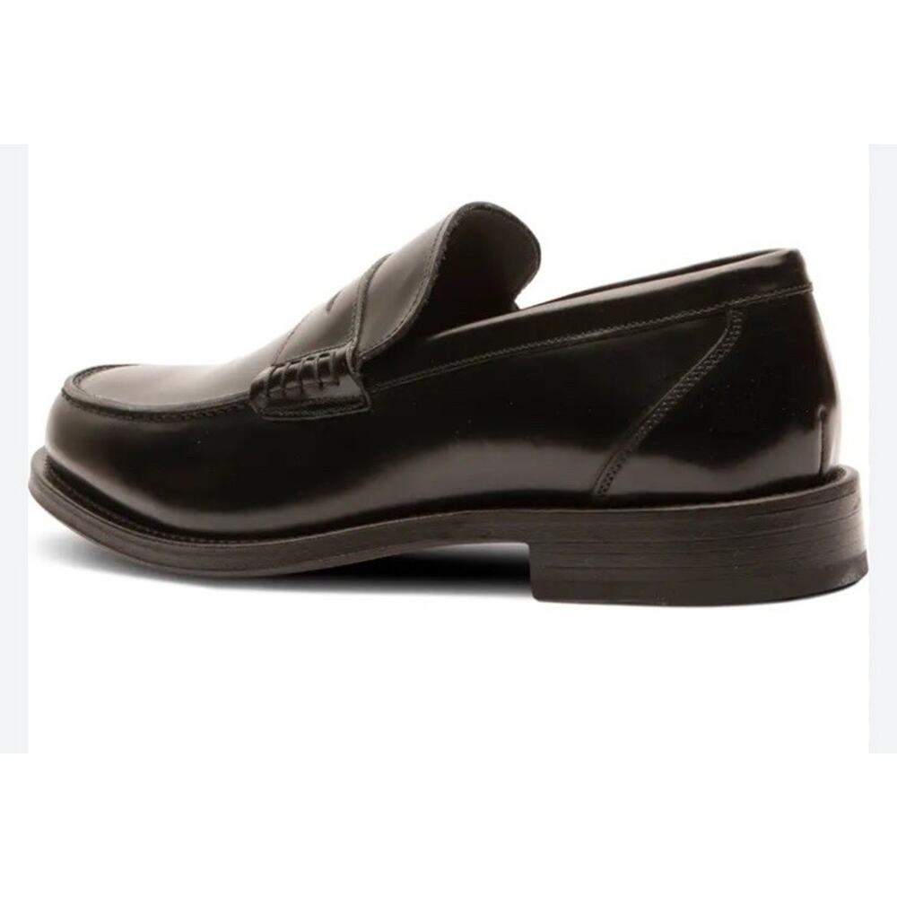 Crosby Square Newhaven Penny Loafer Black Men's 8.5/9 Leather NEW READ $400